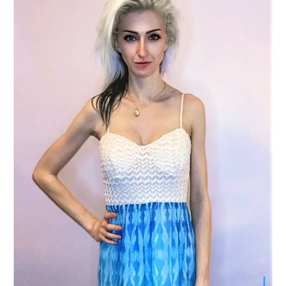Rue21 Crochet Top Maxi Dress